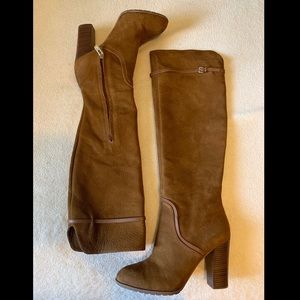 ANTONIO MELANI BROWN SUEDE BOOTS SIZE 8